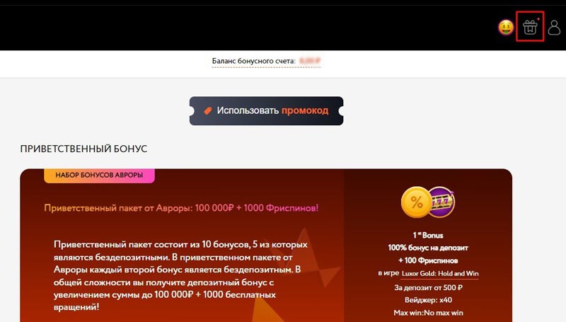 Бонусный раздел